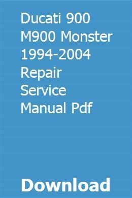 Ducati 900 m900 monster 1994 2004 factory repair manual. - Mercedes benz ml320 ml350 ml500 2002 repair service manual.
