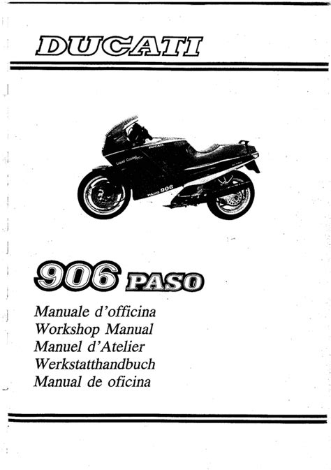 Ducati 906 paso motorcycle repair manual. - Tadano faun atf 90g 4 crane service repair manual.
