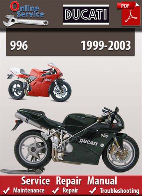 Ducati 996 motorcycle service repair manual 1999 2003. - Bernardo da sarriano, o il castello di celano.