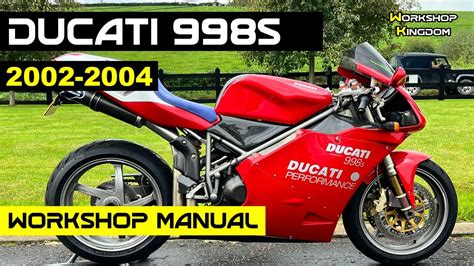 Ducati 998 998s 2002 2004 workshop service manual. - Corporate finance booth cleary solutions manual.