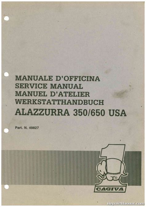 Ducati alazzurra 350 650 workshop service repair manual. - Fuerzas armadas en los años 90'.