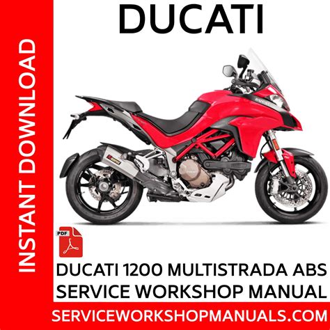 Ducati multistrada 1200 abs workshop service repair manual. - Ship model classification guidelines models by.