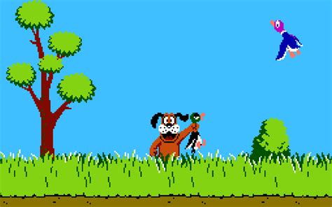 Duck hunt video game. Duck Hunt running Full Screen and using your mouse to shoot. Duck Hunt is a 1984 light gun shooter video game developed and published by Nintendo for the Nintendo Entertainment System (NES) video game console. The game was first released as a launch game for the NES in North America in October 1985. 