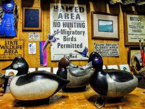 Duck hunter keeps it real with wood decoys - Farm and Dairy