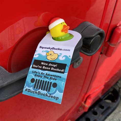 Duckduckjeep - The Puzzled Duck Holder. $9.99. Puzzled Duck holder starter set. $14.00. Just the Clip for The Puzzled Duck Holder for Jeep JL body type. $4.99. The Puzzled Duck Holder -Tritium Edition. $9.99. Just the Clip for The Puzzled Duck Holder for Jeep JK 2011-2018 body type.