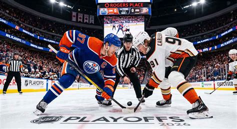 Ducks Vs Oilers