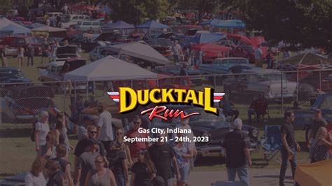 Ducktail Run Rod and Custom Show and Swap Meet. Art event in Gas City, IN by Bisuni Yadav and Kompass Festival on Friday, September 22 2023 with 2.7K people interested and 626 people going. 28 posts in.... 
