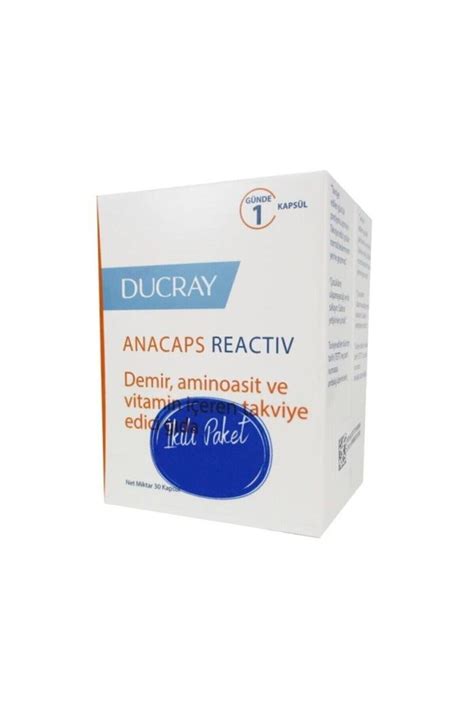 Ducray anacaps reactiv kapsül
