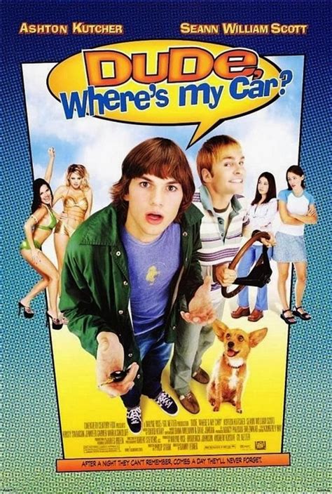 Jesse and Chester discover they have tattoos after a night they don't remember. Dude Where's My Car (2000)