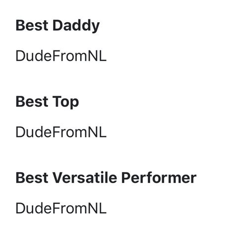 Dudefromnl Onlyfans Leaked XXX 😈