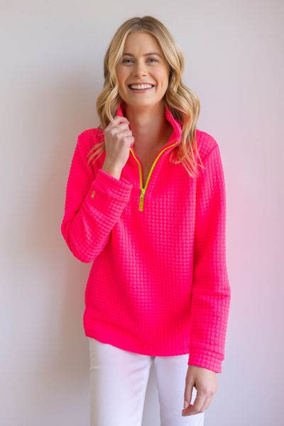 Dudley stephens. XL. XXL. Vello Fleece ♻ — Neon Pink On sale for $79. Terry Fleece ♻. Waffle ♻. Description. Our flagship style meets a shorter silhouette in this essentially wearable signature turtleneck. Paired with virtually anything, alone or as a layer, it’s a hard-working, easy-wearing style staple. Fit. 