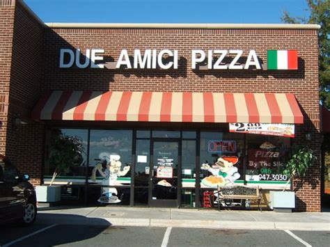 Due amici pizza. Due Amici Pizza. If you’re looking for authentic New York-style pizza, Due Amici is the place to go. There are plenty of fresh toppings for you to customize your pizza exactly how you like it. Order this: Build your own pizza. Emmy Squared. New York-originated pizza joint known for its square-shaped, crispy-bottomed pizza and signature … 