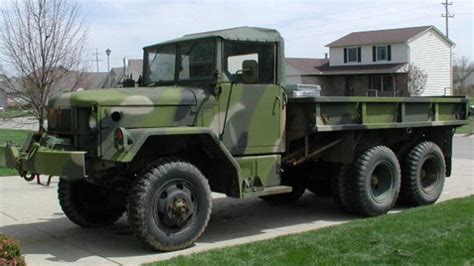 Duece and a half. 1971 M35A2 2½-ton 6x6 antique military deuce and half cargo truck. This 1971 AM General M35A2 was acquired by us a little over 3 years ago. These trucks were designed for military use and assumed the “Deuce and a Half” name from the 2.5-ton GMC truck used in World War II. This unit has a multi-fuel Hercules 478ci turbocharged inline-six ... 