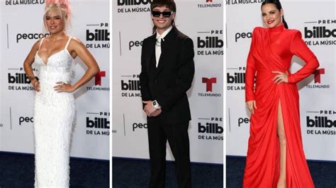 Duelo de moda en la alfombra azul de los Premios Billboard 2023