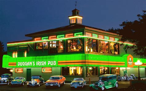 Duggan%27s irish pub. Duggan's Irish Pub menu in Royal Oak, Michigan, USA. Monday. 11:00 AM – 10:00 PM. Tuesday. 11:00 AM – 10:00 PM. Wednesday. 11:00 AM – 10:00 PM. Thursday. 11:00 AM – 10:00 PM. 