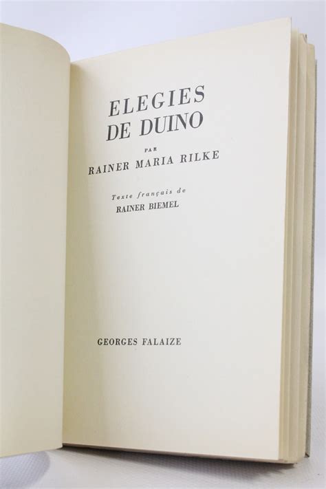Read Online Duino Elegies By Rainer Maria Rilke