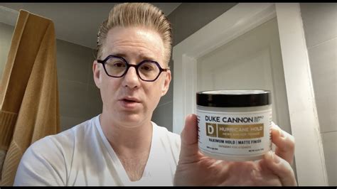 Duke Cannon News Anchor Hurricane Hold Pomade