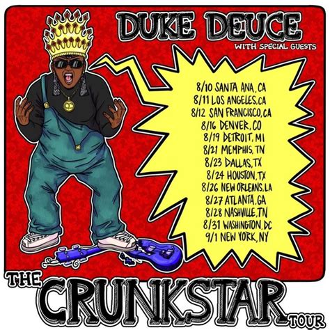 Duke Deuce - Get your Crunkstar Tour tickets 🤬... - Facebook