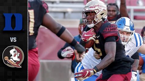 Duke florida state. Duke football travels to Tallahassee this weekend for a top-25 ACC showdown against Florida State at Doak Campbell Stadium.. The 16th-ranked Blue Devils (5-1, 2-0 ACC) and fourth-ranked Seminoles ... 