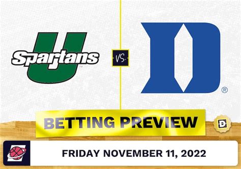 He will anchor the paint for the Blue Devils as they are heavy favorites at Cameron Indoor Stadium against USC Upstate of the Big South. Keep an eye out if he makes the starting lineup. Duke vs. USC Upstate Odds. Duke is a 29.5-point favorite against USC Upstate on Friday night, with the total set at 149.5, per the FanDuel Sportsbook.. 