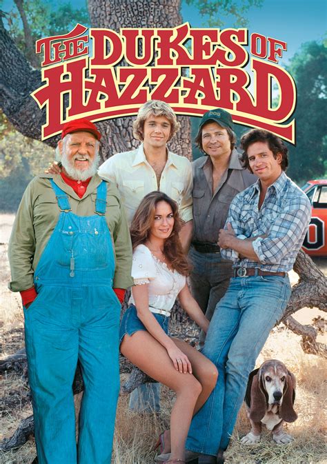 An American action/comedy series that aired for seven seasons (1979–85) on CBS. The show follows the adventures of "good ol' boys" Bo ( John Schneider) and Luke ( Tom Wopat) Duke, two paroled ex-moonshiners who live with their Uncle Jesse ( Denver Pyle) and cousin Daisy ( Catherine Bach) in fictional Hazzard County, Georgia..