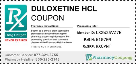 Duloxetine Hcl Coupons & Cost Info for 2024 - Save up to 80