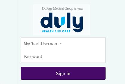 Sign up now. Welcome to MyChart. MyChart is a free and secure website available to Duly Health and Care patients. Click here for more sign-up information. IMPORTANT INFORMATION FOR PATIENTS OF. Duly Health and Care. Learn more in the frequently asked questions below. . 