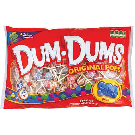 Dum Dums Original Lollipops Spangler Candy Company