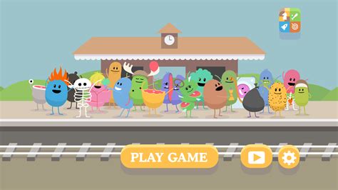 Dumb Ways To Die Description. Dumb Ways To Die takes players on a whimsical and perilous journey where hilarity and danger collide. This game, inspired by the popular safety campaign, challenges you to navigate a series of mini-games, each presenting a unique and often humorous way to meet an untimely demise..