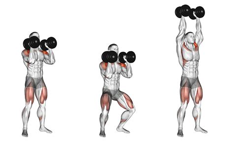 Dumbbell push press. Things To Know About Dumbbell push press. 