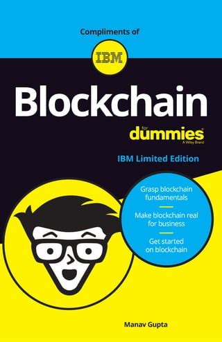 Dummies Blockchain Book For E