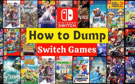 Dump switch games without switch.  Whether you want to Learn how to dump y...
