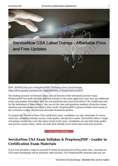 Dumps CSA Cost