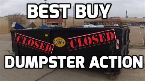 Dumpster dive best buy. Things To Know About Dumpster dive best buy. 
