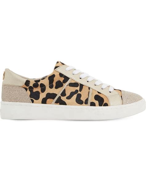 Dune Egypt Leather Trainers Lyst