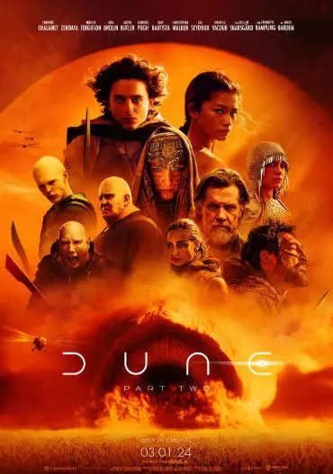 The saga continues as award-winning filmmaker Denis Villeneuve embarks on "Dune: Part Two," the next chapter of Frank Herbert's celebrated novel Dune, with an expanded all-star international ensemble cast. This follow‐up film will explore the mythic journey of Paul Atreides (Timothée Chalamet) as he unites with Chani (Zendaya) and the .... 
