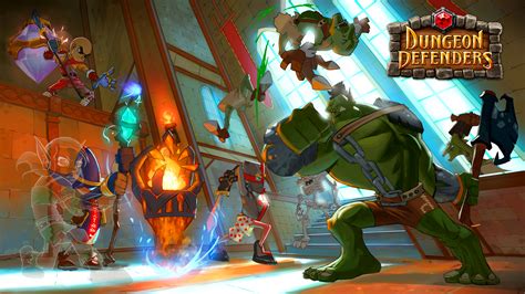 Mission & Costumes. Dungeon Defenders is a Tower Defense Action-RPG where you must save the land of Etheria from an Ancient Evil! Create a hero from one of four distinct classes to fight back wave after wave of enemies by summoning defenses and directly participating in the action-packed combat!.