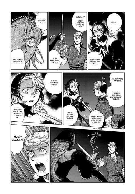 Dungeon meshi chapter 86. Dungeon Meshi Chapter 86.1. You're reading Dungeon Meshi Chapter 86.1 at Mangakakalot. Please use the Bookmark button to get notifications about the latest chapters next time when you come visit Mangakakalot. You can use the F11 button to read manga in full-screen (PC only). It will be so grateful if you let Mangakakalot be your favorite manga ... 