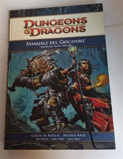 Dungeons dragons manuale del giocatore eroi arcani divini e marziali. - Archiv für die neuesten entdeckungen aus der urwelt.