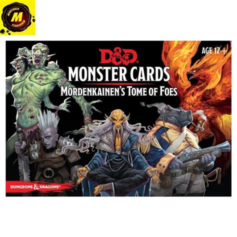 Read Dungeons  Dragons Spellbook Cards Mordenkainens Tome Of Foes Monster Cards Dd Accessory By Wizards Rpg Team