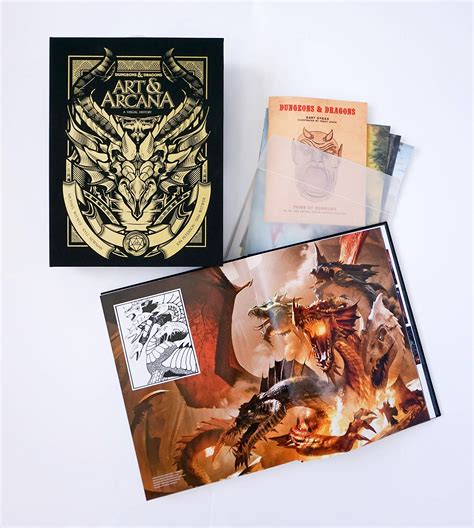 Read Online Dungeons And Dragons Art And Arcana Special Edition Boxed Book  Ephemera Set A Visual History By Michael Witwer