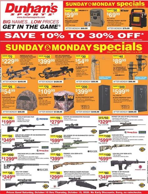 Dunham's Sports Ad - Rawlings & Easton Baseball & Softball Guide Valid at these Dunham's Sports stores. Show weekly ad. Address and opening hours. NORTHLAND MALL 2900 E LINCOLNWAY Sterling, IL 61081 (815) 564-0091 Sunday: 11:00 AM to 05:00 PM: Monday: 10:00 AM to 08:00 PM: Tuesday: 10:00 AM to 08:00 PM: