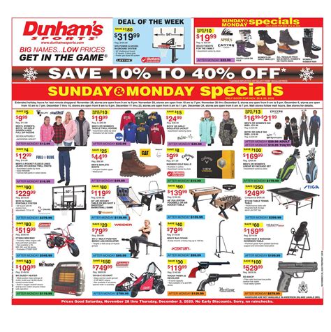 Dunhams sale ad. 309 Huffman Mill Road, Unit 100, Burlington, NC. Carhartt Promo. Oct 07 - Oct 12. Carhartt Guide. Oct 05 - Dec 27. Handgun Guide. Sep 28 - Dec 06. Hunting Guide. Sep 21 - Nov 08. 