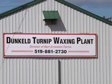 Dunkeld Turnip Waxing Plant Company Profile - Dun