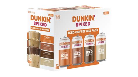 Dunkin’ is releasing boozy versions of their iced coffees and teas