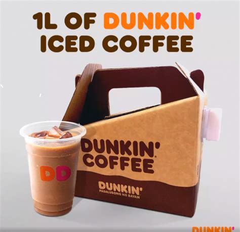 Dunkin coffee box. With a capacity of 96 ounces, these coffee to go boxes can serve about 12 cups of your freshly brewed coffee. How many ounces is Dunkin Donuts XL coffee? Dunkin’ XL Cups Size: 24 Oz If you drink as much iced coffee as we do, we have always dreamed of a Dunkin XL iced coffee cup. The Dunkin’ XL cup size is only available hot … 