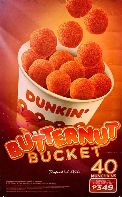 Dunkin donuts butternut. Dunkin’ currently has nine MUNCHKINS Donut Hole flavors on their menu: glazed, glazed chocolate, glazed blueberry, glazed old fashioned, butternut, cinnamon, jelly, old fashioned, and powdered ... 