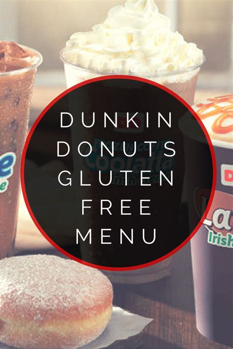 Dunkin donuts gluten free. Things To Know About Dunkin donuts gluten free. 