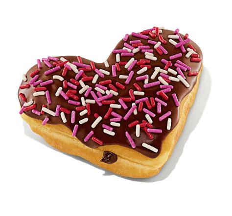 Dunkin valentines donuts. Dunkin' welcomes their 2024 Valentine's Day donuts starting today at Dunkin' shops nationwide. The limited-time, heart-shaped donuts join the seasonally-themed Pink Velvet Macchiato and Frosty Red Velvet Donut that were introduced last year in December.. Back in time for Valentine's Day are the Brownie Batter Donut and … 