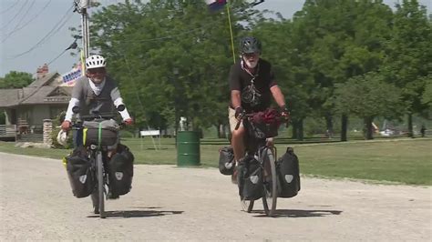 Duo pedals cross-country to find kidney and cure